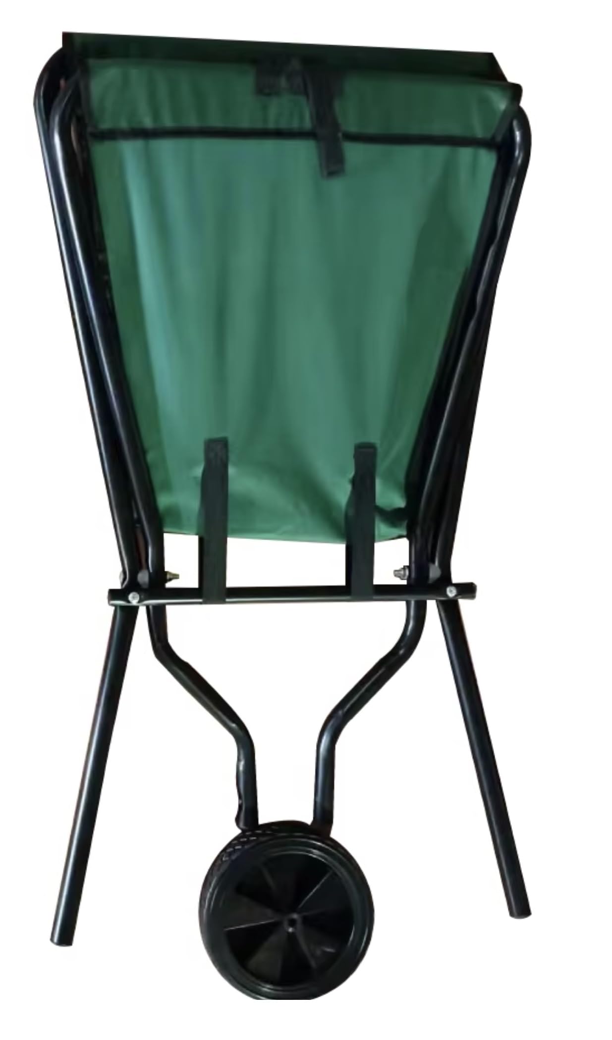 Large Capacity Garden Wheelbarrow, 44 x 24.5 x 26.5 cm, 176 kg Capacity, Collapsible