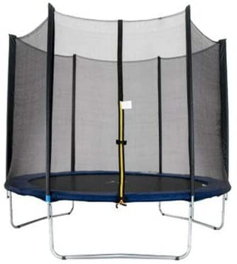 HYGRAD BUILT TO SURVIVE Outdoor Garden Trampoline With Safety Net Enclosure & Step Ladder 3 Sizes