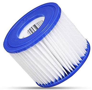 Hygrad Pack of 2 & 6 Portable Washable Anti Microbial Hot Tub Spa Filter Cartridge Lay-Z Miami Vegas Monaco Palm Springs