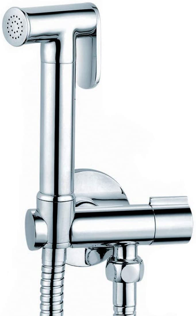 Avalon Premier Chrome Brass Bidet Douche Thermostatic Shower Kit Handset Toilet Fixture Accessory Set