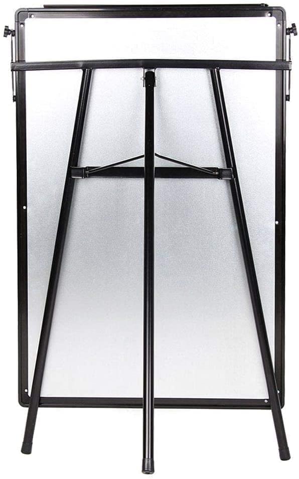 24" x 36" Inches Tripod Whiteboard Magnetic Standing Flip Chart Easel Lightweight Adjustable