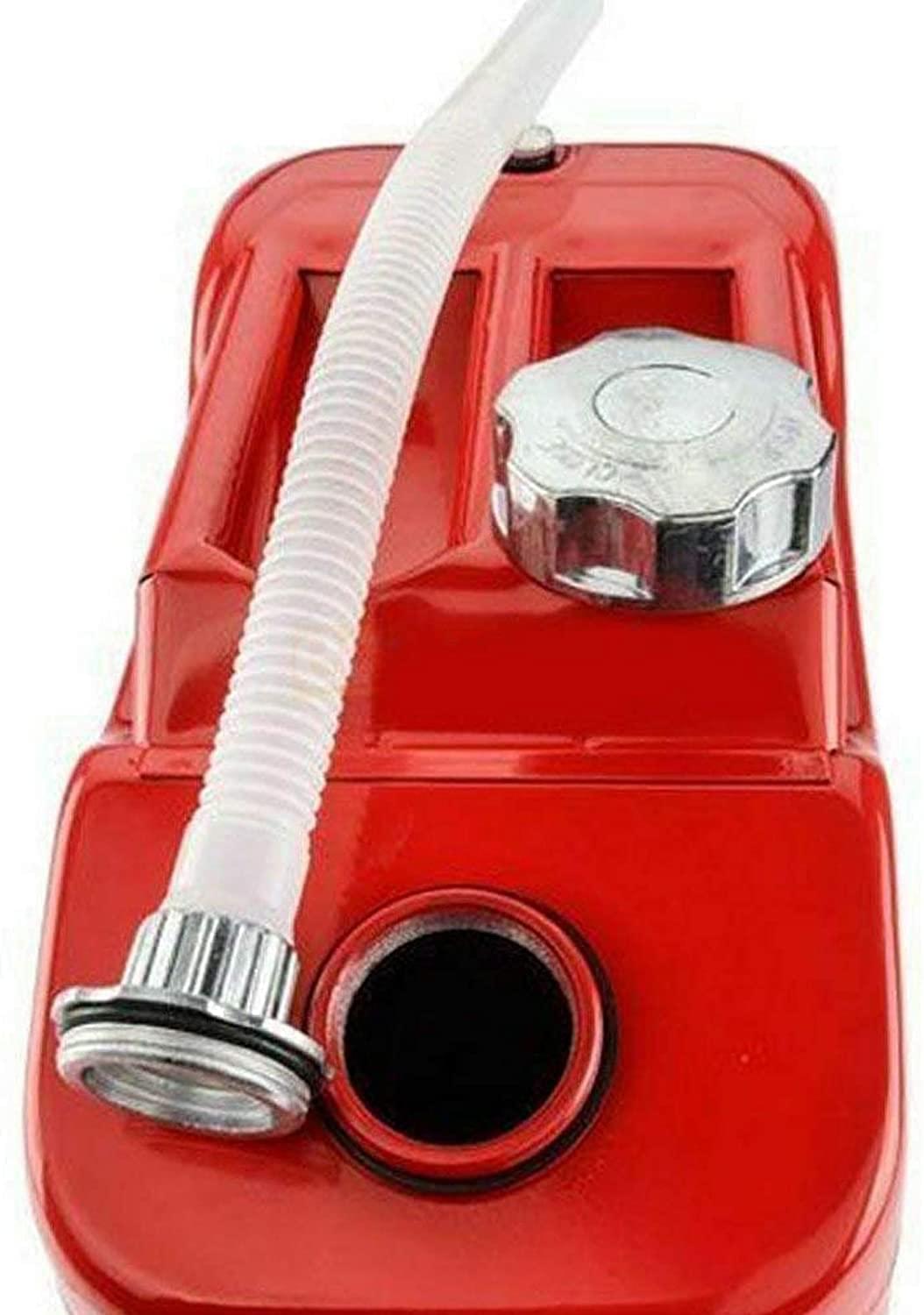 20L 5 Gallon Steel Fuel Gasoline Petrol Diesel Jerry Can Tank Container Backup (1)