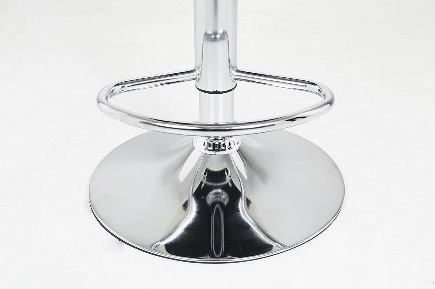 HYGRAD BUILT TO SURVIVE 2 x PU Leather Breakfast Lounge Bar Kitchen Pub Rolling Swivel Chair Stool Seat In Grey Colour