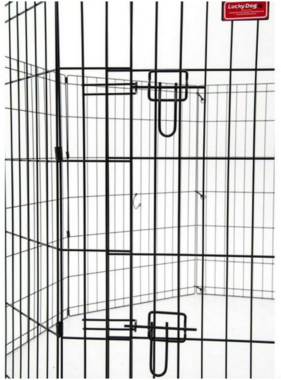HYGRAD® 8 Panel Wire Metal Pet Dog Small Animal Cat Exercise Playpen Fence Enclosure Cage Den X Large 36" Inches