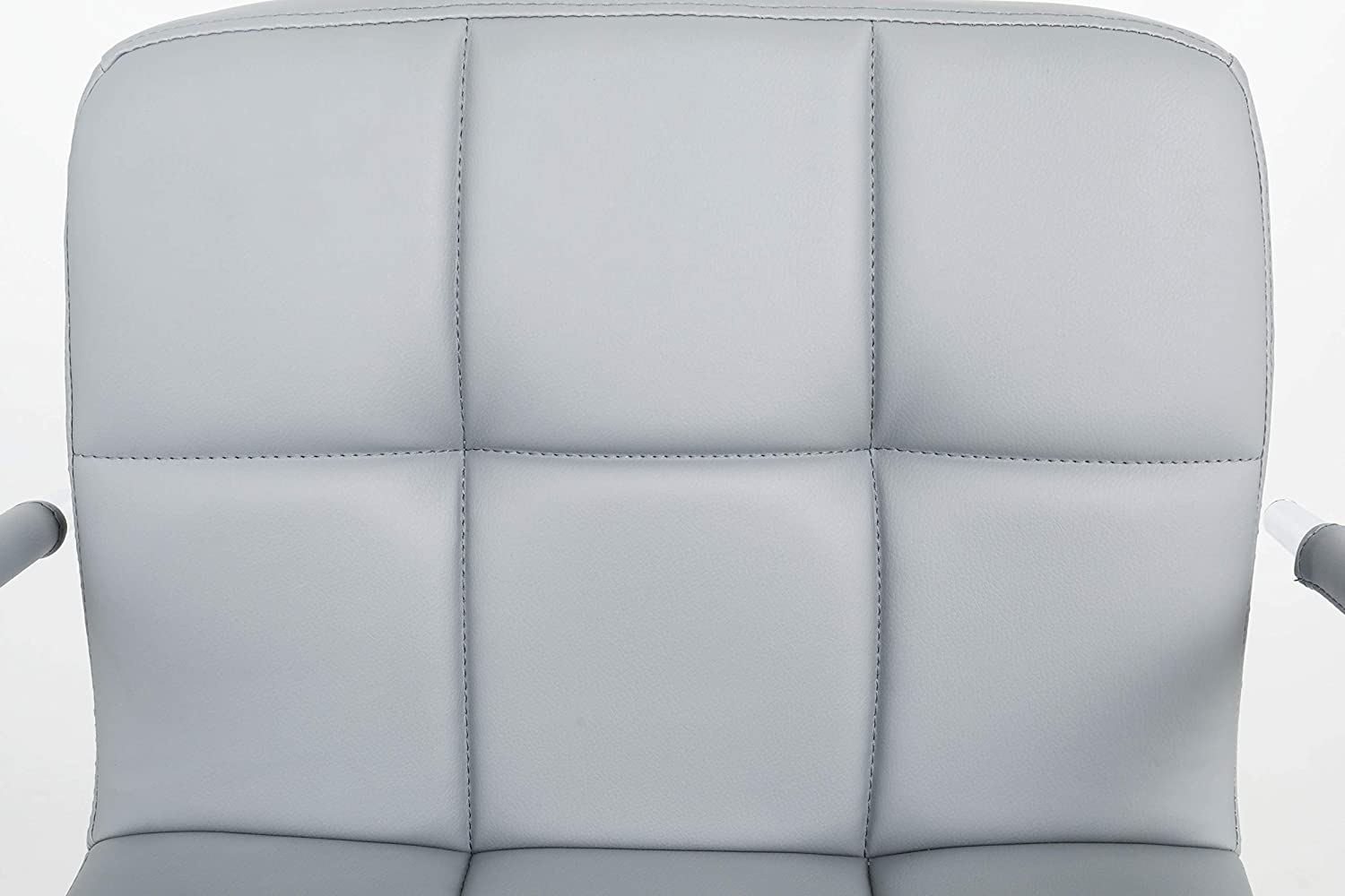 HYGRAD BUILT TO SURVIVE 2 x PU Leather Breakfast Lounge Bar Kitchen Pub Rolling Swivel Chair Stool Seat In Grey Colour