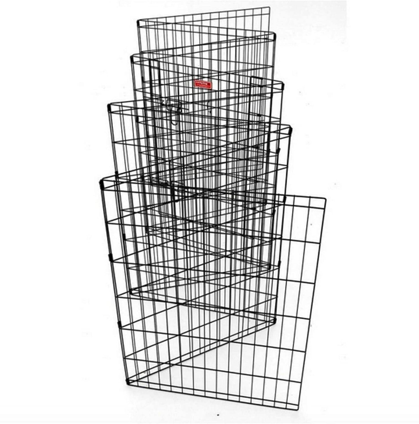 HYGRAD® 8 Panel Wire Metal Pet Dog Small Animal Cat Exercise Playpen Fence Enclosure Cage Den X Large 36" Inches