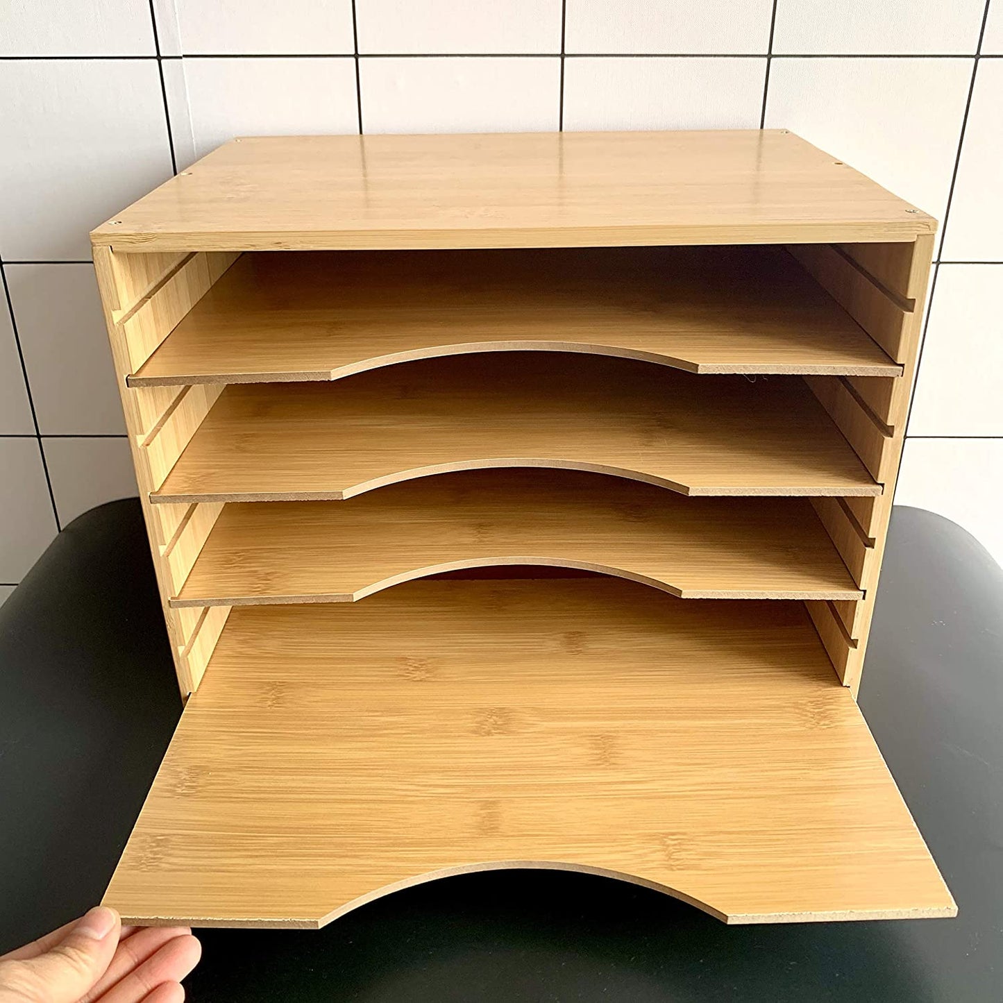 File A4 Storage Hygrad 5 Sections Adjustable Points A4 Files Paper Sorter Organizer Stationery Office Supplies