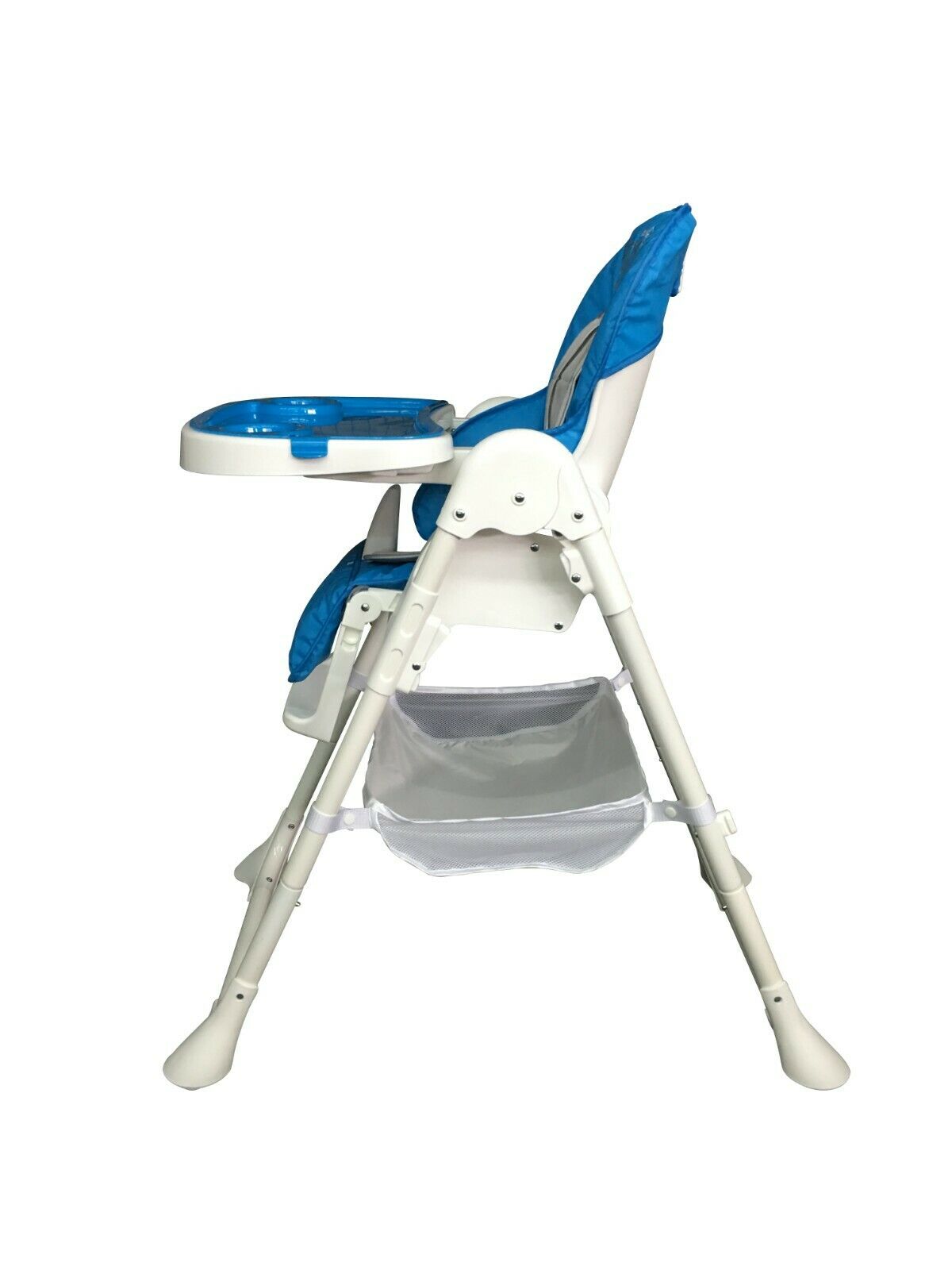 G4RCE Foldable 3 in 1 Baby Toddler Child Kids Infant Highchair Feeding Recliner Adjustable Seat Chair in Pink & Blue