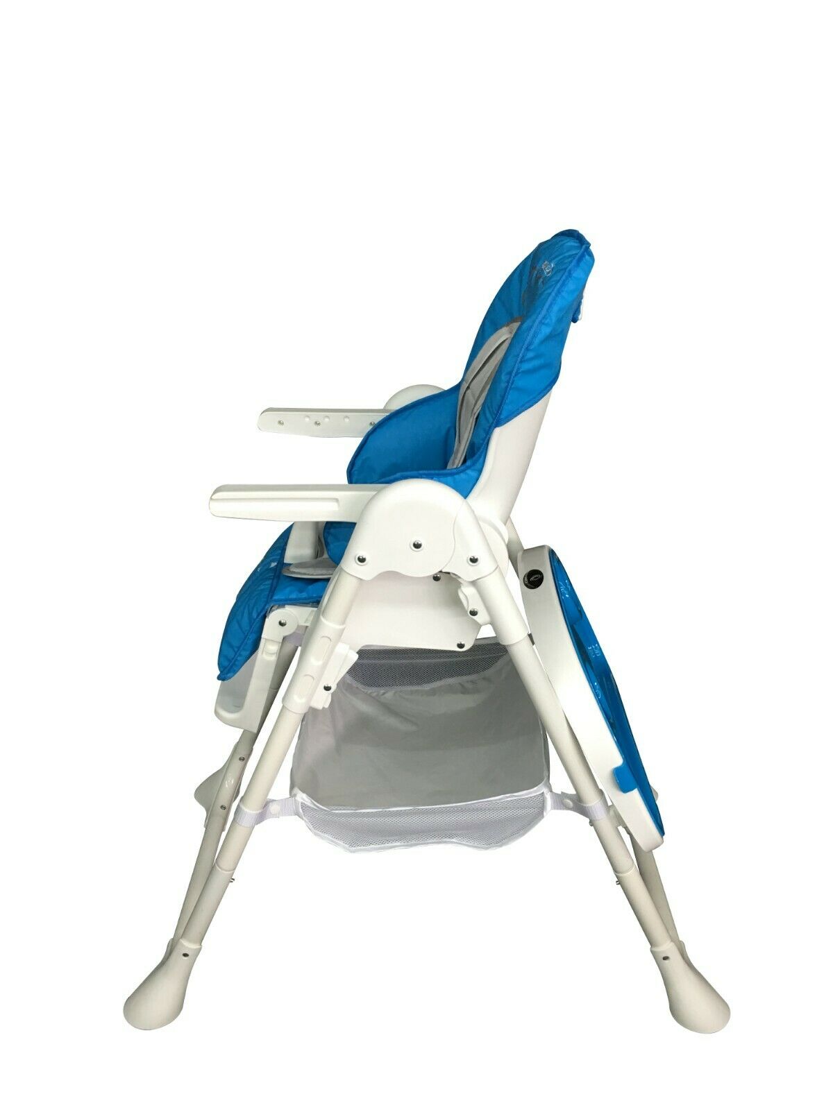 G4RCE Foldable 3 in 1 Baby Toddler Child Kids Infant Highchair Feeding Recliner Adjustable Seat Chair in Pink & Blue