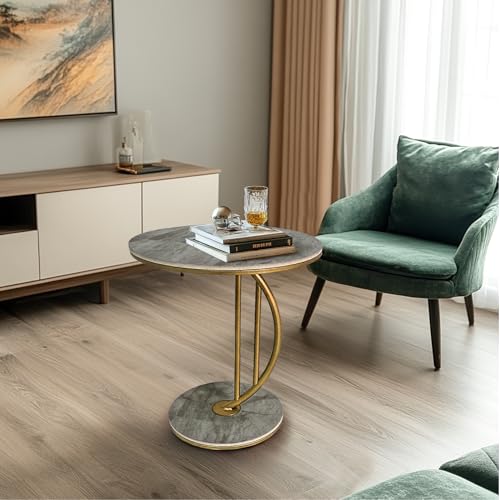 HYGRAD BUILT TO SURVIVE C Shaped Half Moon Round Sintered Stone Slab/M ...