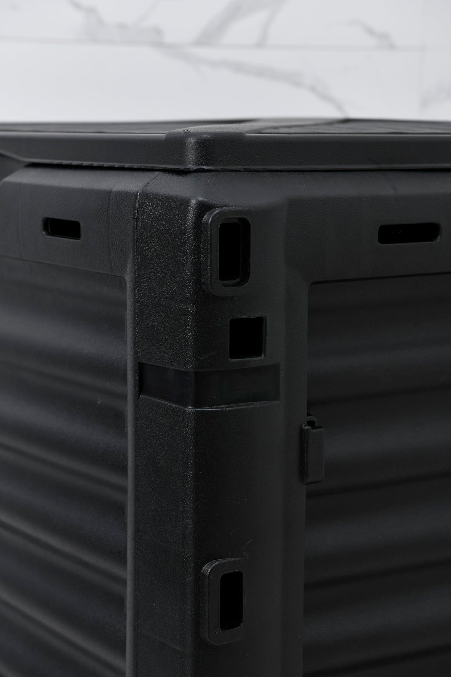 450l Garden Outdoor Compost Bin 71 W X 71 D X 103 H Cm Large Capacity Compost Container Bin With Lid For Gardens, Balconies, Kitchen