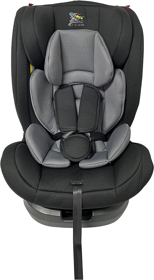 Multi Recliner ISOFIX Baby Child Kid Car Seat 360 Rotation Kg, Reclining Booster Child Seat for Infant, Side Impact Protection Group 0+1/2/3 (0-12 Years, 0-36 kg), Safety Certificate ECE R44/04