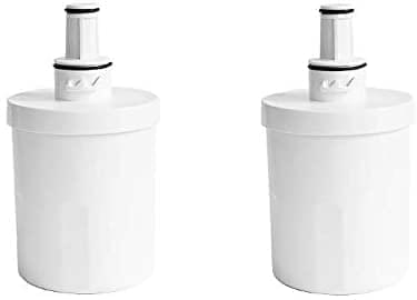 2 x Hygrad Refrigerator Fridge Replacement Water Filter For Samsung Aqua Pure Plus Compatible DA29-00003 TUV SUD certified