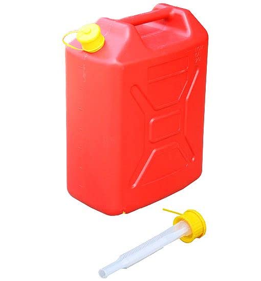 HYGRAD BUILT TO SURVIVE 1 x 20L 5 Gallon Plastic Water Storage Jerry Can Tank Container For Camping Hiking Travelling Storage Bag Carrier Gallon Bucket Barrel for Campervan water Storage Tank