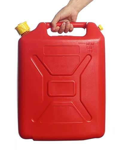 HYGRAD BUILT TO SURVIVE 1 x 20L 5 Gallon Plastic Water Storage Jerry Can Tank Container For Camping Hiking Travelling Storage Bag Carrier Gallon Bucket Barrel for Campervan water Storage Tank