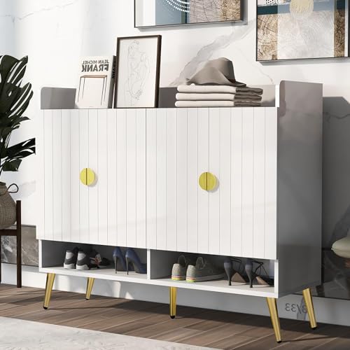 HYGRAD BUILT TO SURVIVE Shoe Cabinet Hallway Shoe Storage Rack Cupboar ...