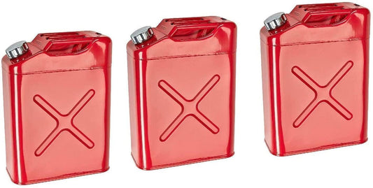 20L 5 Gallon Steel Fuel Gasoline Petrol Diesel Jerry Can Tank Container Backup (3)